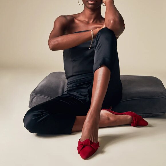 New Inez Vivi Pinot Suede in Red, Size 8 1/2 - Picture 16 of 16